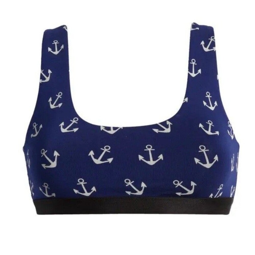 MeUndies Anchors Away Print Bralette Sz XS New